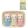 Sylvanian Families Myšky trojčata v košíku set 3 figurky v krabici