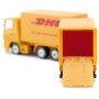 SIKU Blister Auto DHL kamion set s přívěsem model kov 1694