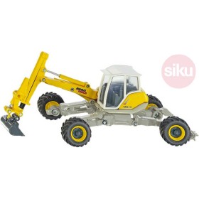 SIKU Bagr žlutý do težkého terénu Menzi -Muck 1:50 model kov 3548