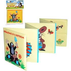 KRTEK (Krteček) Knížečka baby leporelo rozkládací omyvatelné pro miminko