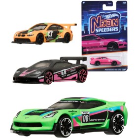 MATTEL HOT WHEELS Auto Neon Speeders angličák 1:64 8 druhů