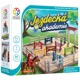 MINDOK HRA Smart Jezdecká akademie 80 rébusů hlavolamy
