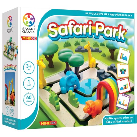 MINDOK HRA Smart Safari Park 60 rébusů