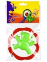 PROFIBABY Baby kruh medvěd / zajíc 12cm chrastítko 2 druhy pro miminko