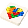 Hlavolam Tangram srdce 12cm