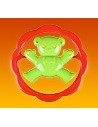 PROFIBABY Baby kruh medvěd / zajíc 12cm chrastítko 2 druhy pro miminko