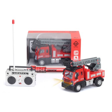 RC Auto požární na vysílačku na baterie 1:64 Světlo