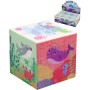 Hra kostka magická zvířátka vodní svět obrázková skládací hlavolam plast