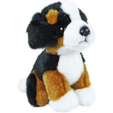 PLYŠ Pes salašnický bernský sedící 18cm salašník *PLYŠOVÉ HRAČKY*