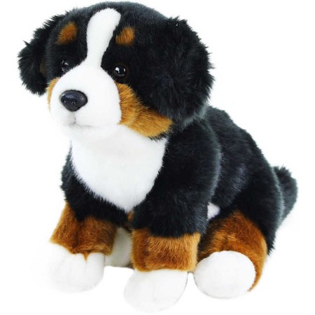PLYŠ Pes salašnický bernský 23cm sedící salašník *PLYŠOVÉ HRAČKY*
