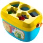 FISHER PRICE Baby moje první vkládačka set kyblík + 10 kostek plast pro miminko