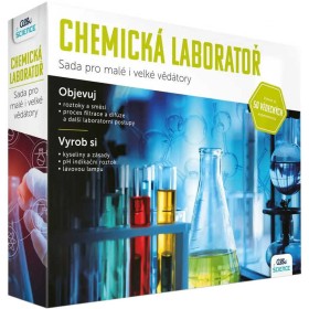 ALBI Science Chemická laboratoř experimentální vědecký set pro děti