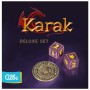 ALBI HRA Karak Deluxe set kovová mince a 2 kostky rozšíření ke hře v krabici