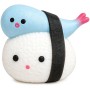 Squishy Sushi kamarádi set 3 mačkací antistresové Kawaii figurky