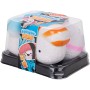 Squishy Sushi kamarádi set 3 mačkací antistresové Kawaii figurky