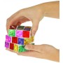 Hra Hlavolam (Rubikova) magická kostka 6,5cm metalická třpytivá 3x3x3