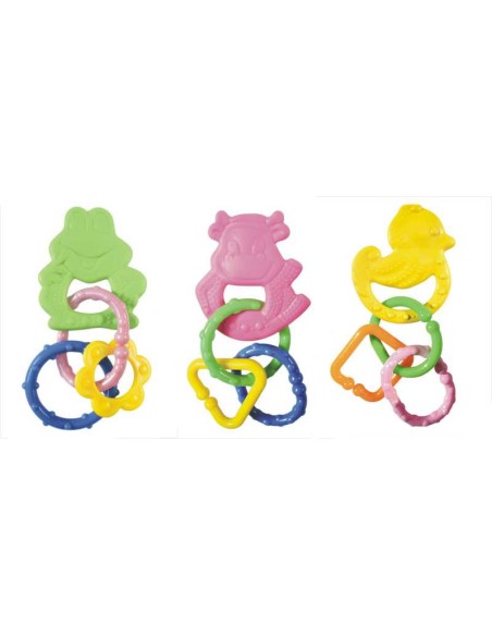 PROFIBABY Kousátko baby zvířátko se 3 tvary pro miminko 3 druhy