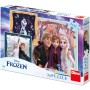 DINO Puzzle Frozen Radostný podzim 3x55 dílků 18x18cm skládačka