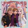 DINO Puzzle Frozen Radostný podzim 3x55 dílků 18x18cm skládačka