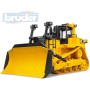 BRUDER 02452 Buldozer stavební stroj Caterpillar žlutý model 1:16