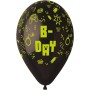 GEMAR Balónky nafukovací 26cm potisk narozeniny HAPPY B-DAY set 5ks