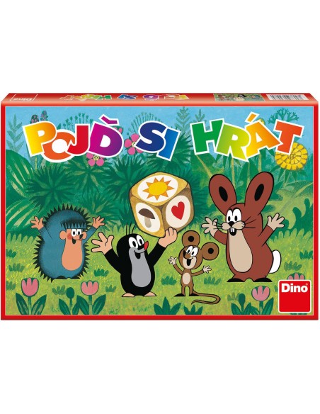 DINO Hra Pojď si hrát Krtek (Krteček) *SPOLEČENSKÉ HRY*