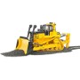 BRUDER 02452 Buldozer stavební stroj Caterpillar žlutý model 1:16