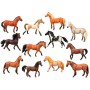 Zvířátko kůň 14cm Zoolandia plastová figurka koník 12 druhů