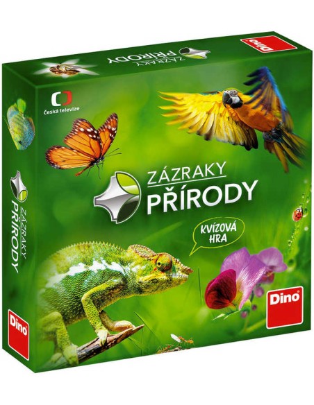 DINO Hra kvízová Zázraky přírody 1000 otázek *SPOLEČENSKÉ HRY*