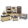 BRUDER 62250 Bworld pobočka přepravce UPS set kancelář s figurkou