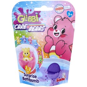 SIMBA Glibbi Care Bears šumivá bomba vonící do koupele s překvapením