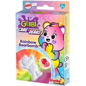 SIMBA Glibbi Care Bears šumivá duhová bomba vonící do koupele