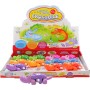 Baby krokodýlek 11cm zvířátko natahovací chodící 6 barev plast