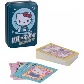 HRA Karty hrací žolíkové Hello Kitty v plechovce *SPOLEČENSKÉ HRY*