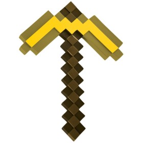Minecraft krumpáč zlatý 41cm plastová replika zbraně