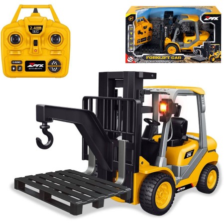 RC Vysokozdvižný vozík na vysílačku 2,4GHz na baterie Světlo Zvuk