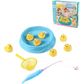 Hra rybaření lovení kachen dětský magnetický rybolov do vody