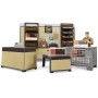 BRUDER 62250 Bworld pobočka přepravce UPS set kancelář s figurkou