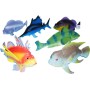 Rybka tropická 24-36cm figurka ryba 6 druhů plast