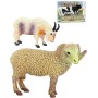 Zvířátko domácí farma 8cm plastová figurka zvířátka 4 druhy