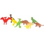 Zvířata 2-3cm plastové figurky mini zvířátka set 8ks sáček 3 druhy