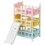 Sylvanian Families třípatrová postel se skluzavkou nábytek doplněk k herním sadám