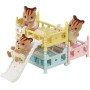 Sylvanian Families třípatrová postel se skluzavkou nábytek doplněk k herním sadám
