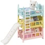Sylvanian Families třípatrová postel se skluzavkou nábytek doplněk k herním sadám