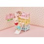 Sylvanian Families třípatrová postel se skluzavkou nábytek doplněk k herním sadám
