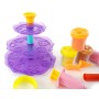 MAC TOYS Cukrárna herní set modelína s nástroji a podnosem na dorty