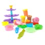 MAC TOYS Cukrárna herní set modelína s nástroji a podnosem na dorty