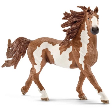 SCHLEICH Koník hřebec Pinto figurka kůň ručně malovaná