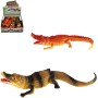 Zvířata krokodýl 28cm plastové figurky zvířátka 2 druhy