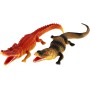 Zvířata krokodýl 28cm plastové figurky zvířátka 2 druhy